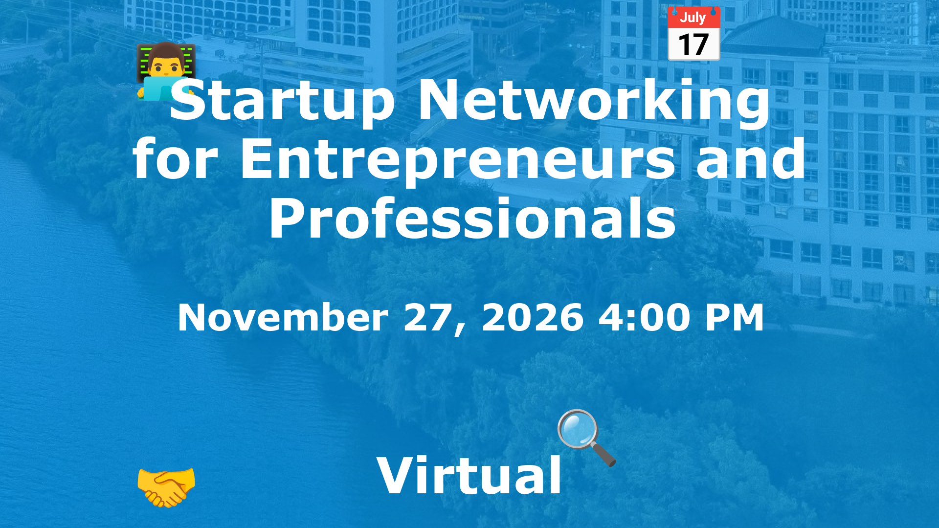 Startup Networking for Entrepreneurs and Professionals event image